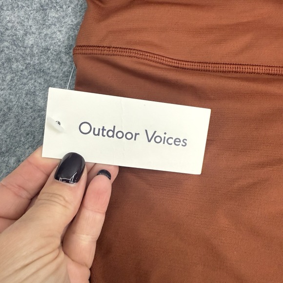 NWT Outdoor Voices Womens Move Free 6" short in Saddle XXL Athletic Workout - Picture 4 of 9